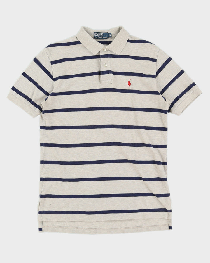 Vintage 90s Polo By Ralph Lauren Stripe Polo Shirt - M