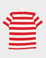 Burberry Men's Stripe Polo Shirt - M