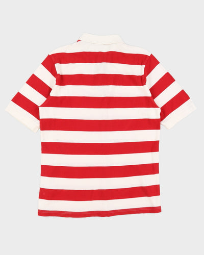 Burberry Men's Stripe Polo Shirt - M