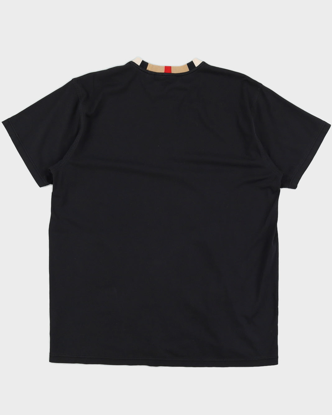 Burberry Black Cotton T-Shirt - M