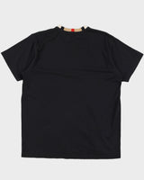 Burberry Black Cotton T-Shirt - M