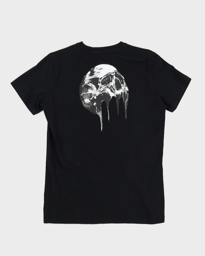 Diesel Black Double Sided Print T-Shirt - M