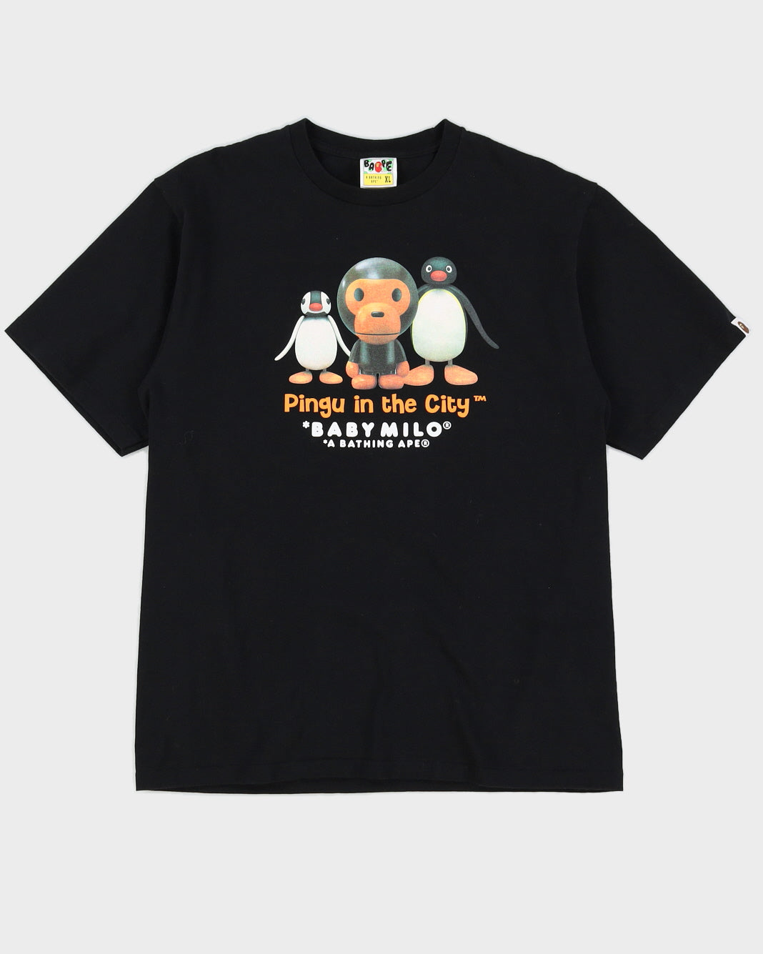 Bape Baby Milo Pingu In The City T-Shirt - XL