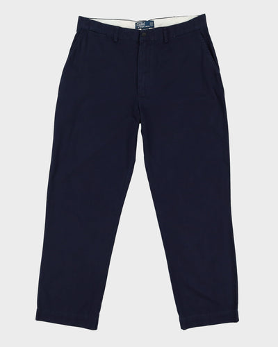 Polo Ralph Lauren Navy Casual Chino Trousers - W36 L30