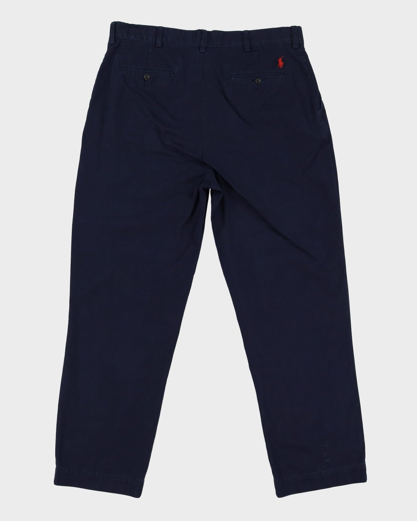 Polo Ralph Lauren Navy Casual Chino Trousers - W36 L30