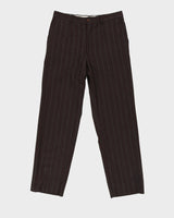 90s Dolce &amp; Gabbana Striped Suit Trousers - W35 L33