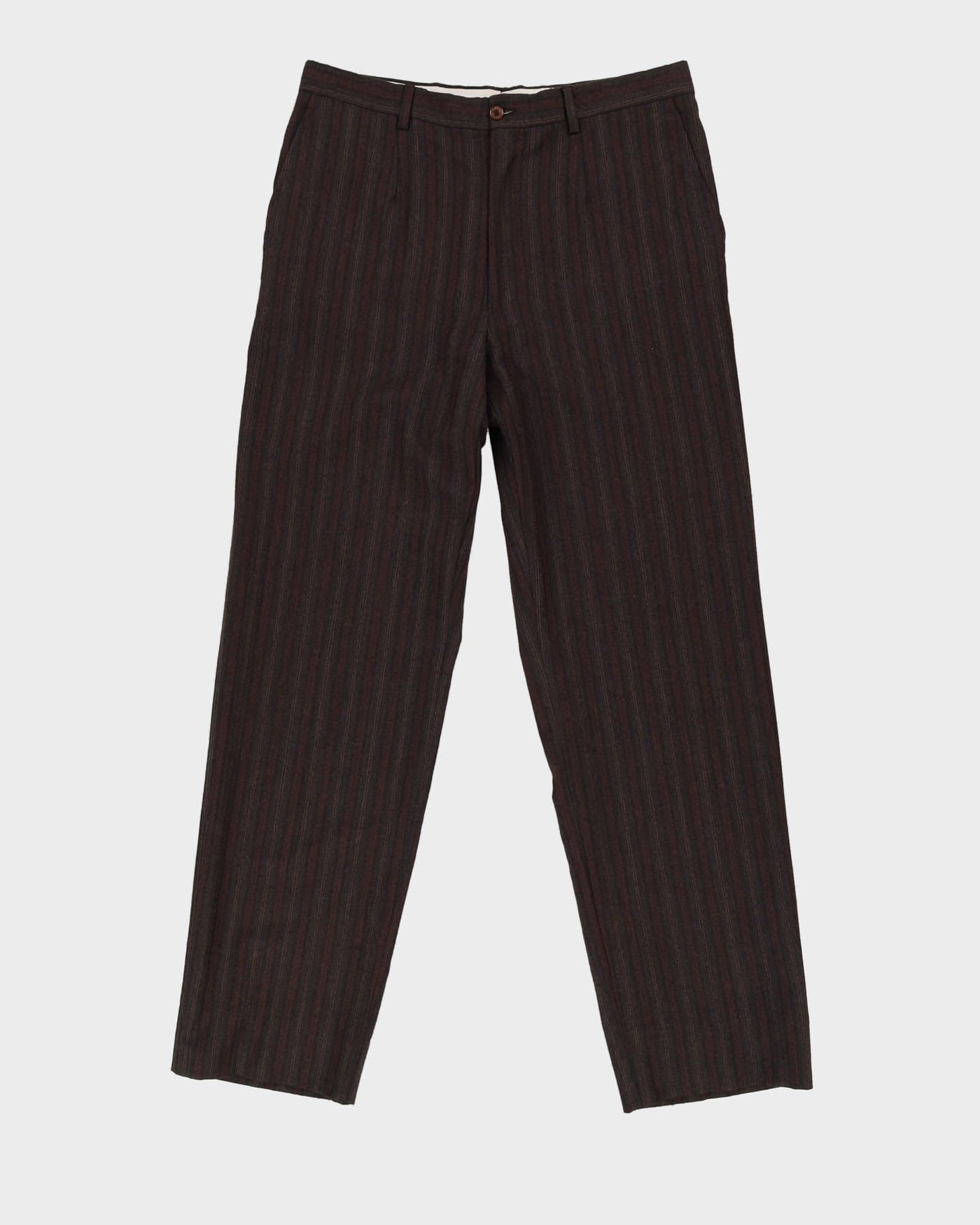 90s Dolce & Gabbana Striped Suit Trousers - W35 L33