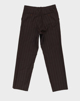90s Dolce &amp; Gabbana Striped Suit Trousers - W35 L33