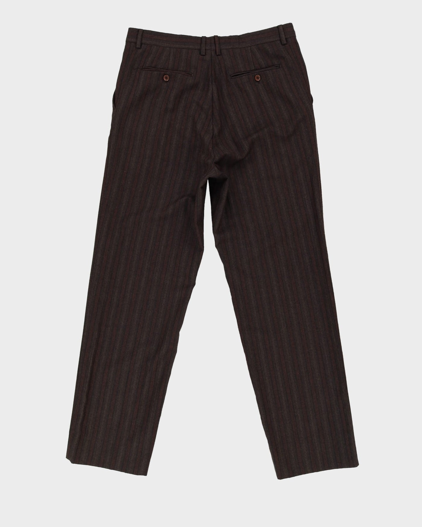 90s Dolce & Gabbana Striped Suit Trousers - W35 L33