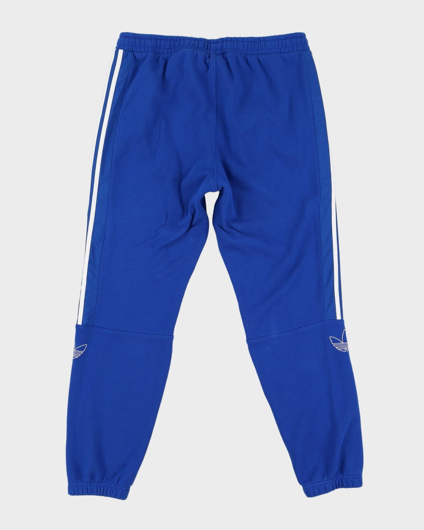 Adidas Blue / White Tracksuit Bottoms - XL