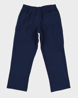 00s Nike Navy Cargo Style Tracksuit Bottoms - M