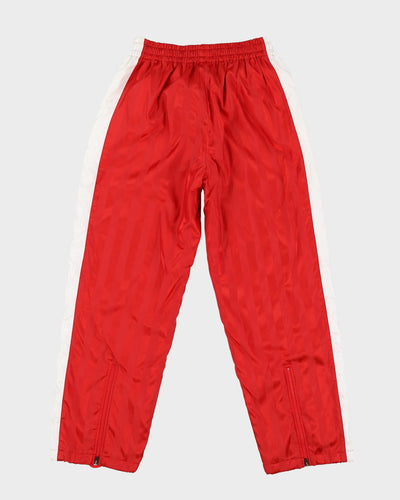 Puma Red Tracksuit / Shell Bottoms - S