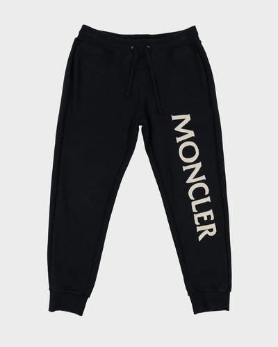 Moncler Black Tracksuit Bottoms - L / XL