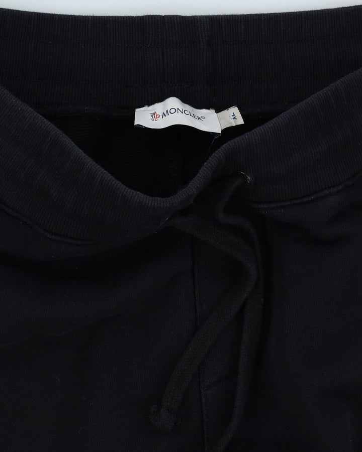 Moncler Black Tracksuit Bottoms - L / XL