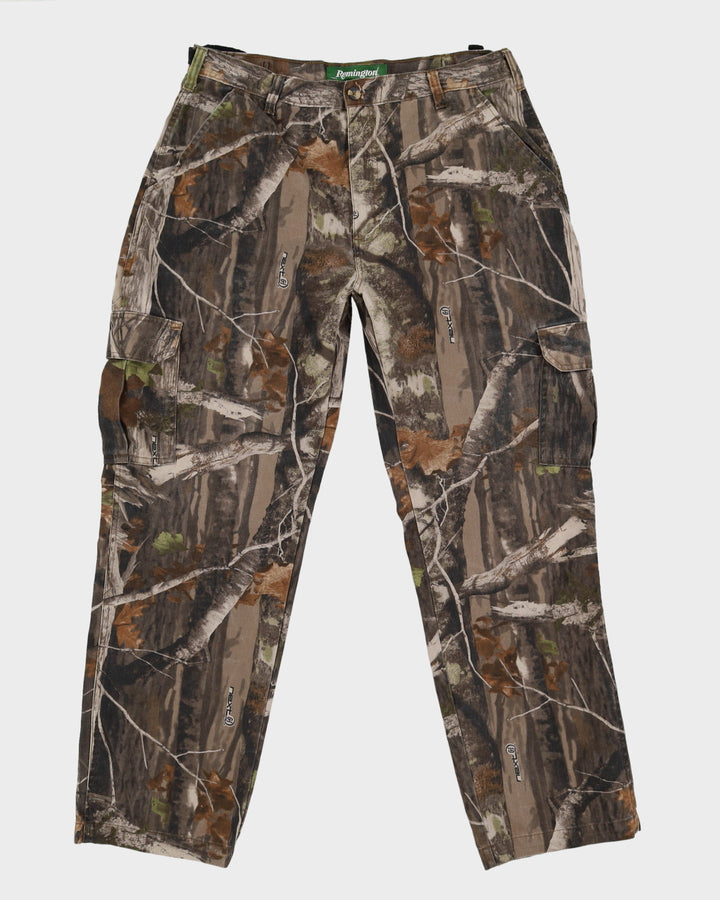 Vintage 90s Remington Woodland Camouflage Cargo Trousers - W36 L31