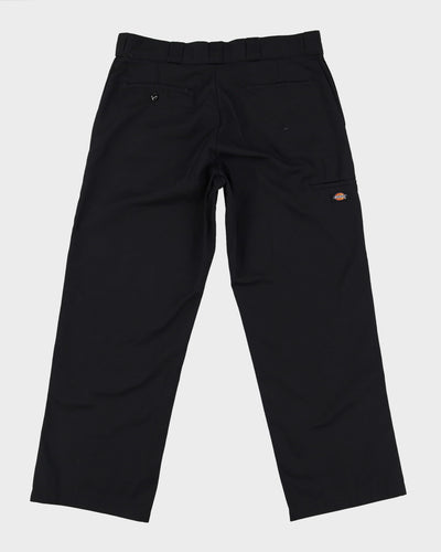 Vintage 90s Dickies Black Double Knee Workwear Trousers - W36 L30
