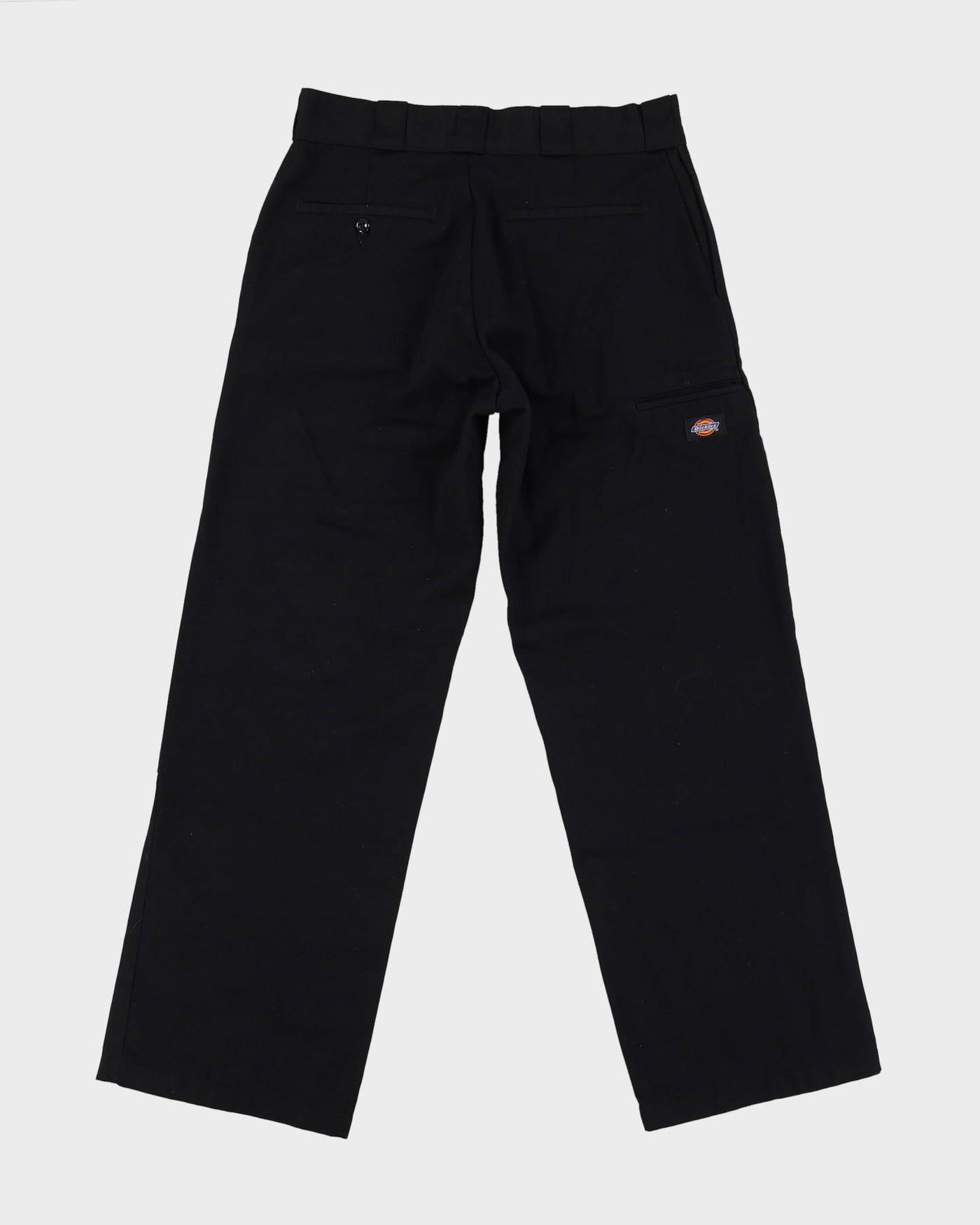 Vintage 90s Dickies Black Double Knee Workwear Trousers - W32 L29