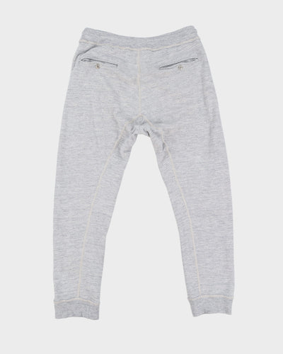 Dsquared Grey Hoodie Pocket Tracksuit Bottoms - Size Medium W32