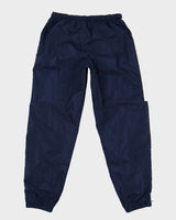 00s Nike Navy / White Shell Tracksuit Bottoms - Size Large W32