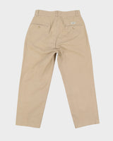 Vintage 90s Ralph Lauren Beige Pleated Chino Trousers - W30 L26