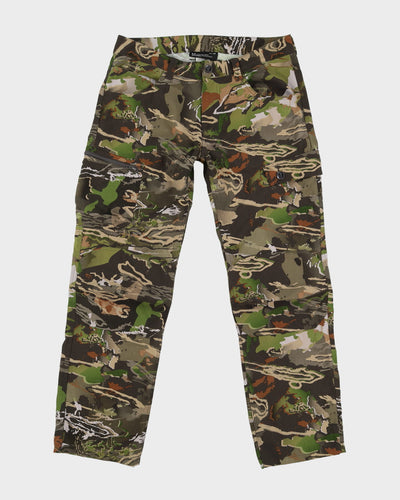 Under Armour Green Camouflage Cargo Trousers - W34 L32