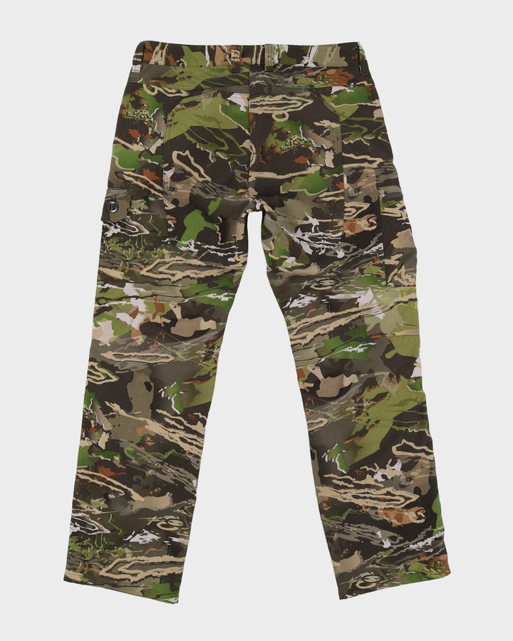 Under Armour Green Camouflage Cargo Trousers - W34 L32