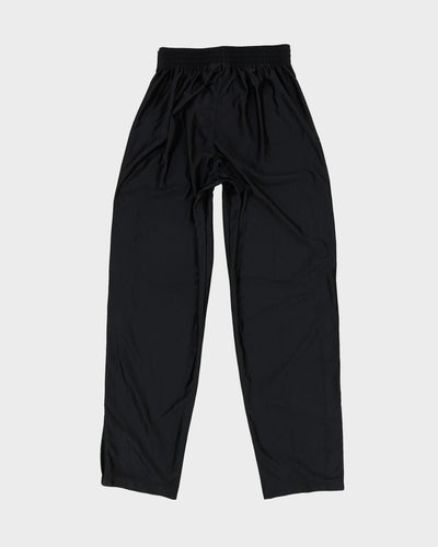 Vintage 90s Nike Black Popper Tracksuit Bottoms - L