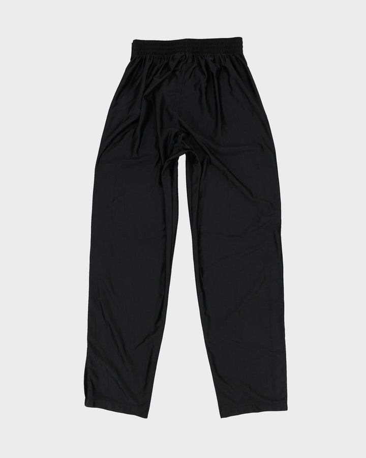 Vintage 90s Nike Black Popper Tracksuit Bottoms - L