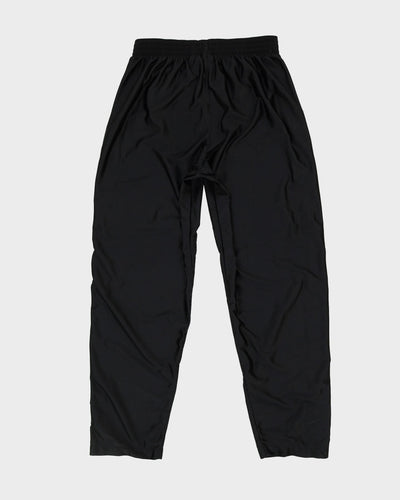 Vintage 90s Nike Black Popper Tracksuit Bottoms - XL