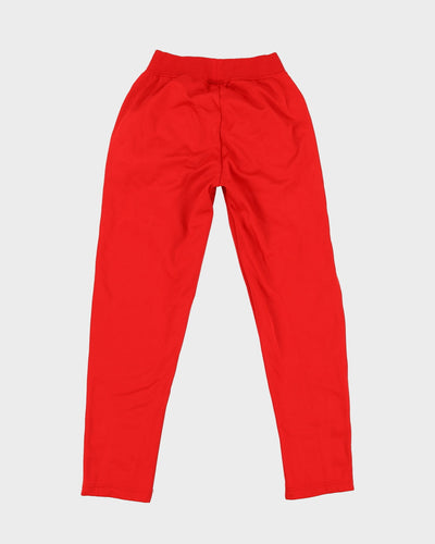 Dickies Red Tracksuit Bottoms - XS