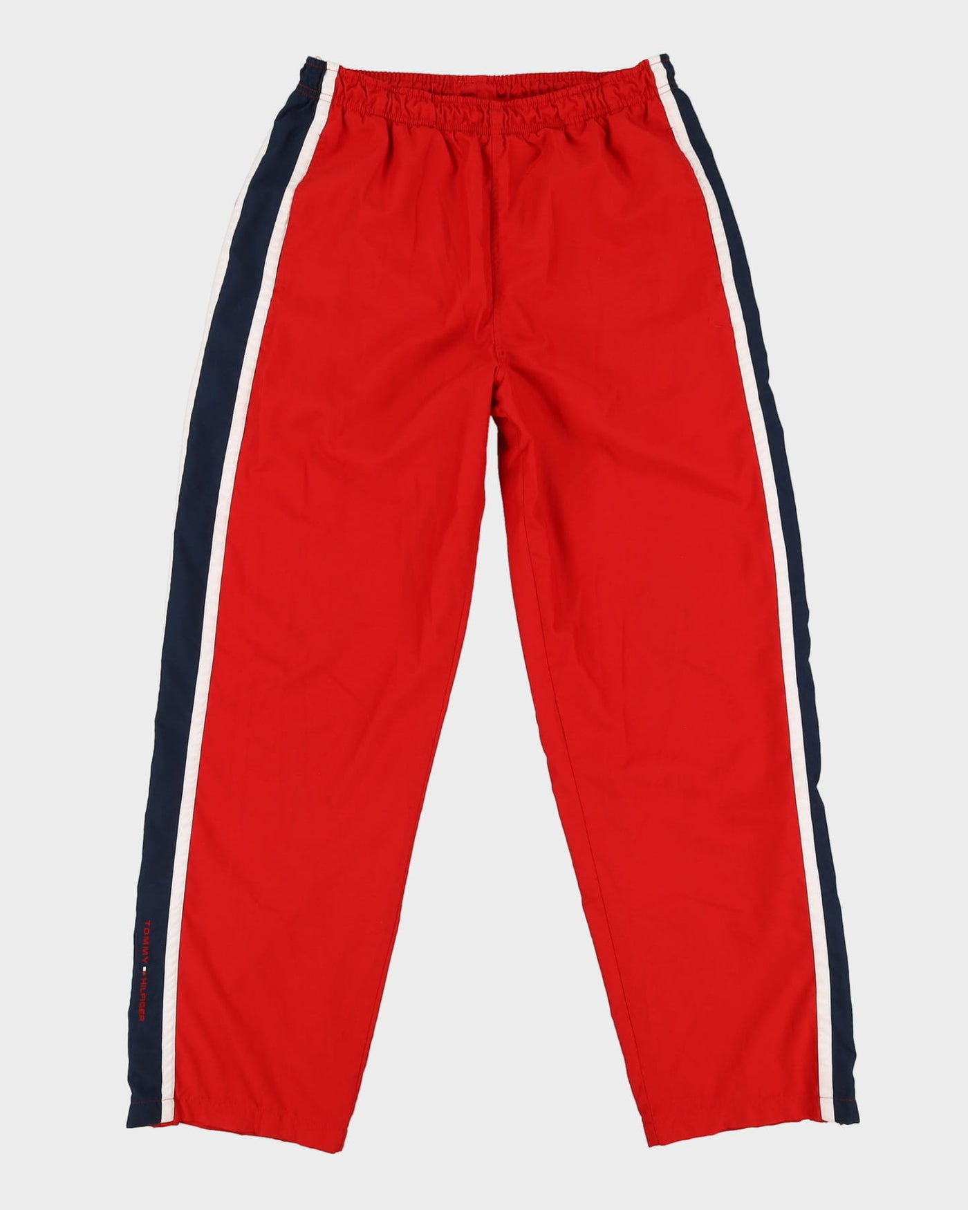 Tommy Hilfiger Red / Navy / White Tracksuit Bottoms - M