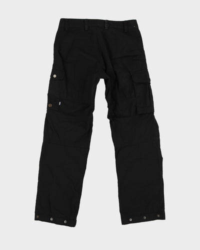 Fjall Raven G-1000 Black Cargo Combat Trousers - 30