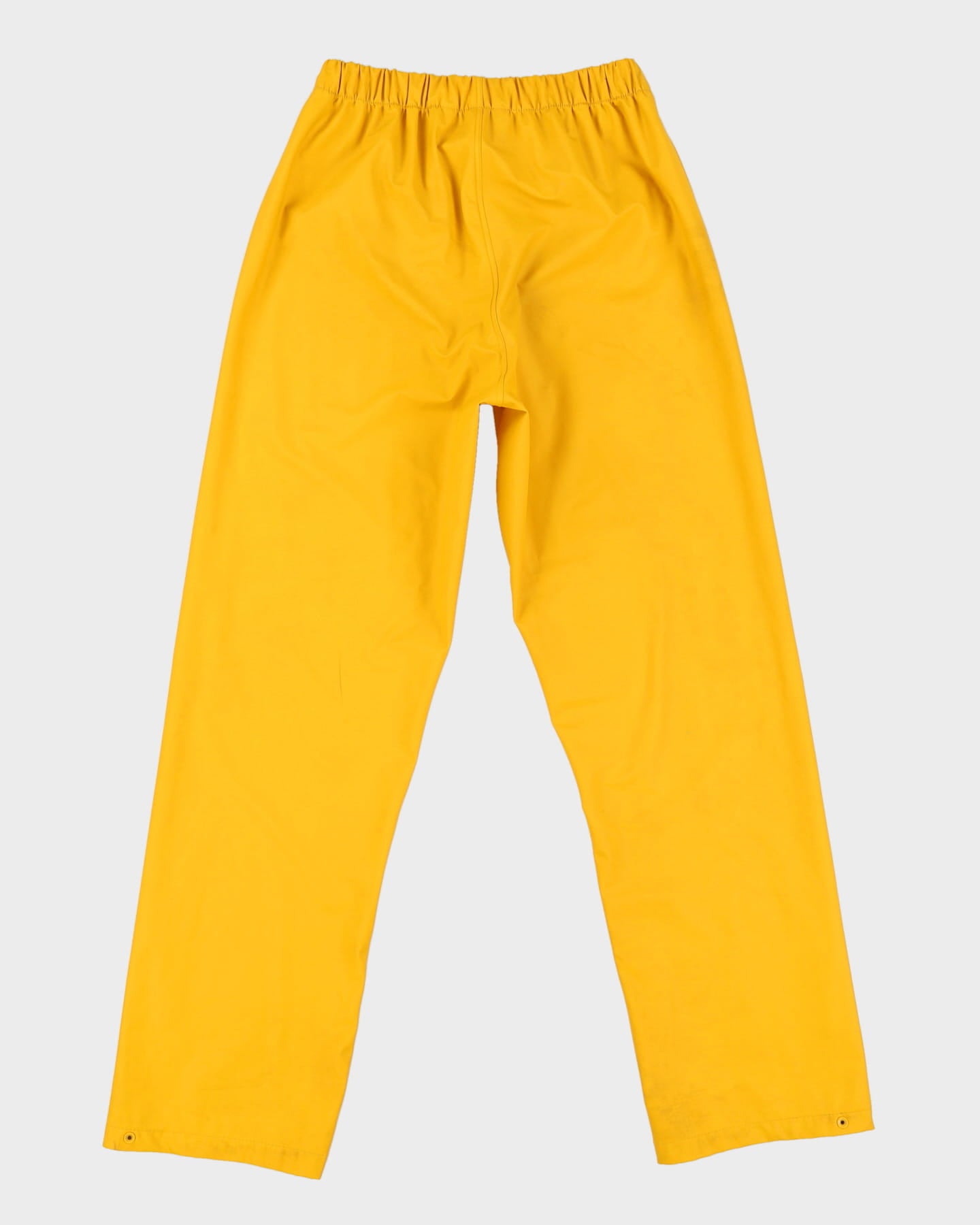 Helly Hansen Workwear Yellow Waterproof Tracksuit Bottoms - S