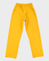 Helly Hansen Workwear Yellow Waterproof Tracksuit Bottoms - S