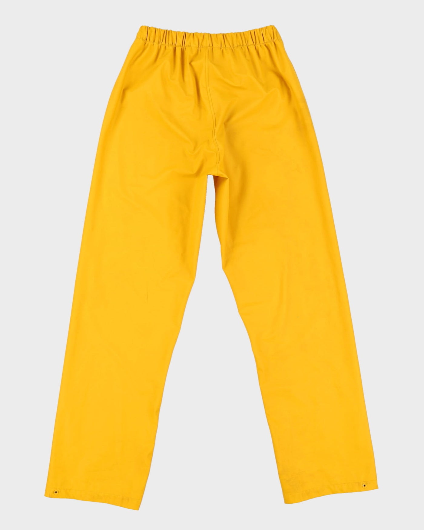 Helly Hansen Workwear Yellow Waterproof Tracksuit Bottoms - S