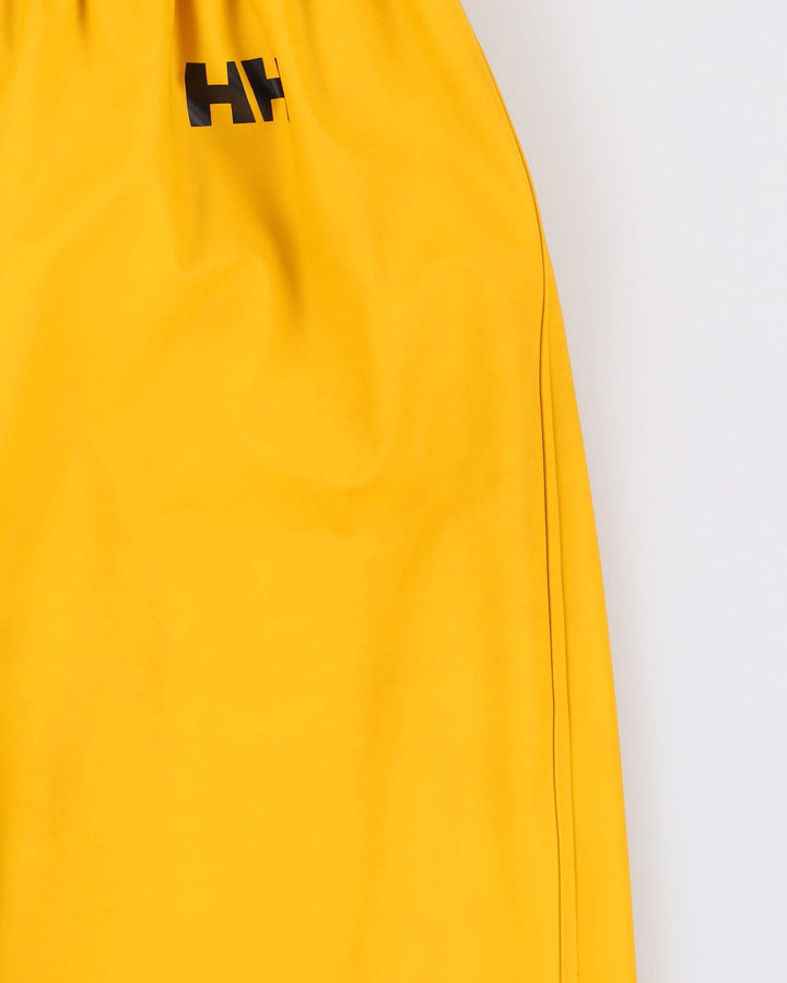 Helly Hansen Workwear Yellow Waterproof Tracksuit Bottoms - S