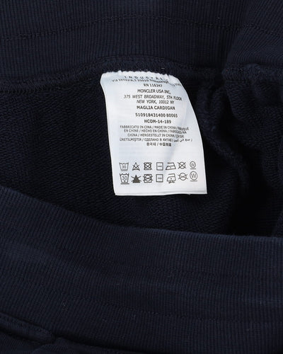 Moncler Navy Tracksuit Bottoms - M