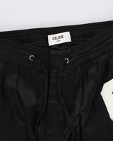 Celine Black Tracksuit Bottoms - M