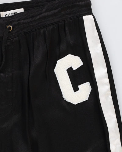 Celine Black Tracksuit Bottoms - M