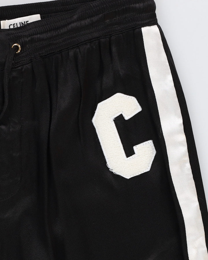 Celine Black Tracksuit Bottoms - M