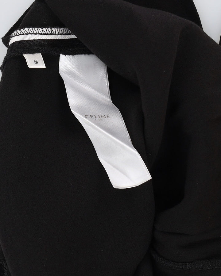 Celine Black Tracksuit Bottoms - M