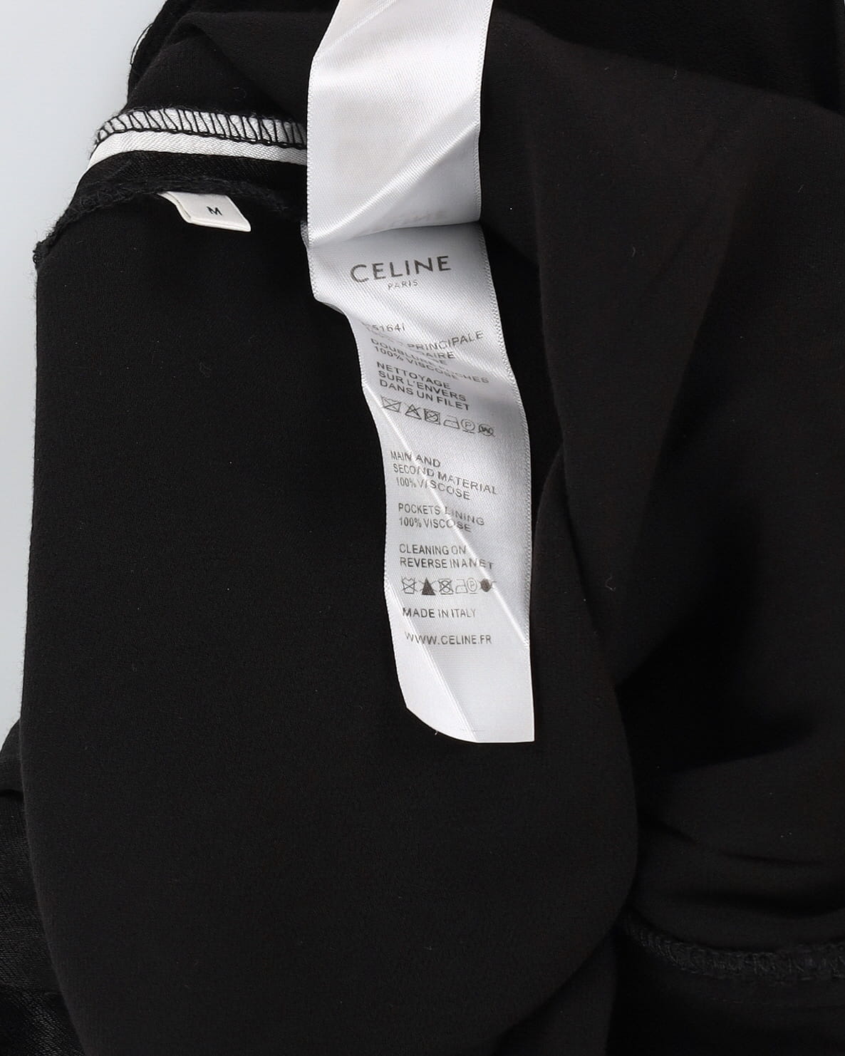 Celine Black Tracksuit Bottoms - M