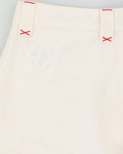 Deadstock Prada Luna Rossa White Trousers - W27