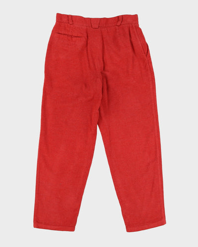 Versace Jeans Couture Red Smart Dress Trousers - W32