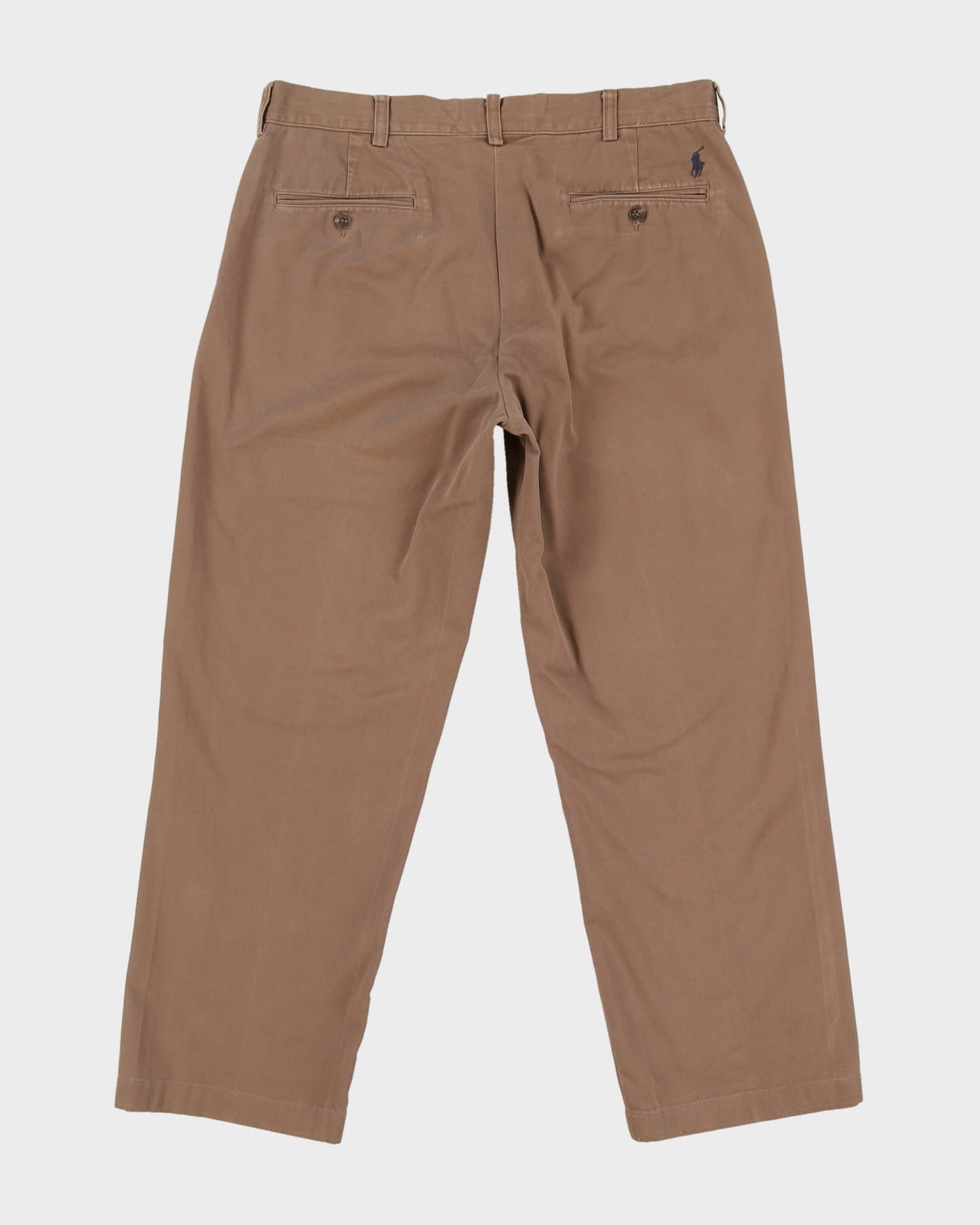 Vintage 90s Ralph Lauren Brown Chino Trousers - W35