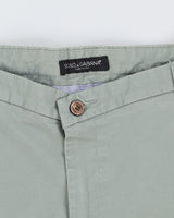 Dolce &amp; Gabbana Green Casual Trousers - W36
