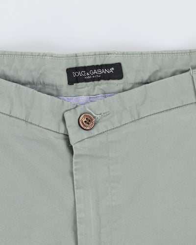 Dolce & Gabbana Green Casual Trousers - W36