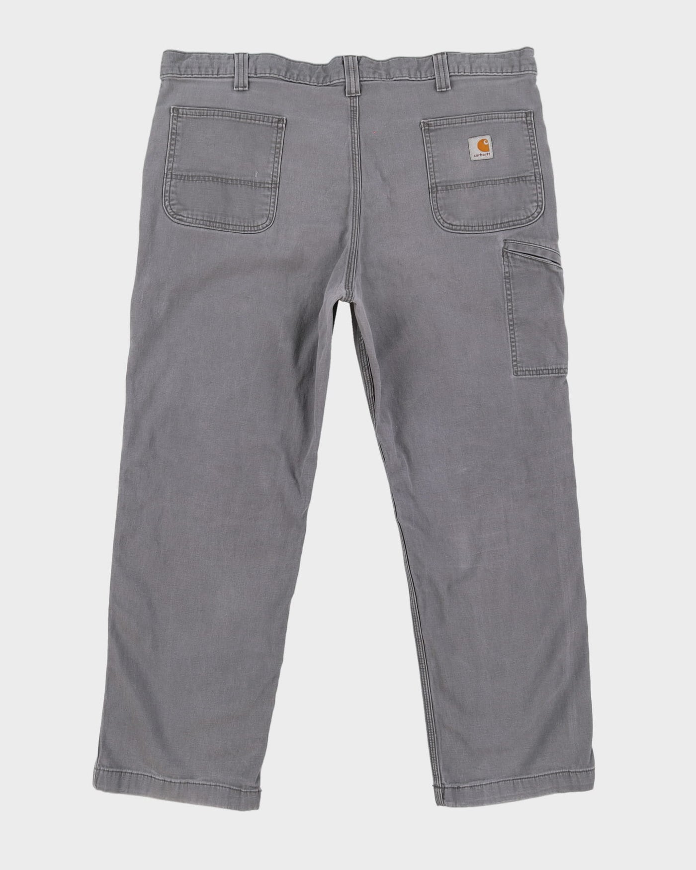 Carrhartt Grey Heavyweight Relaxed Fit Work Trousers - W42 L30