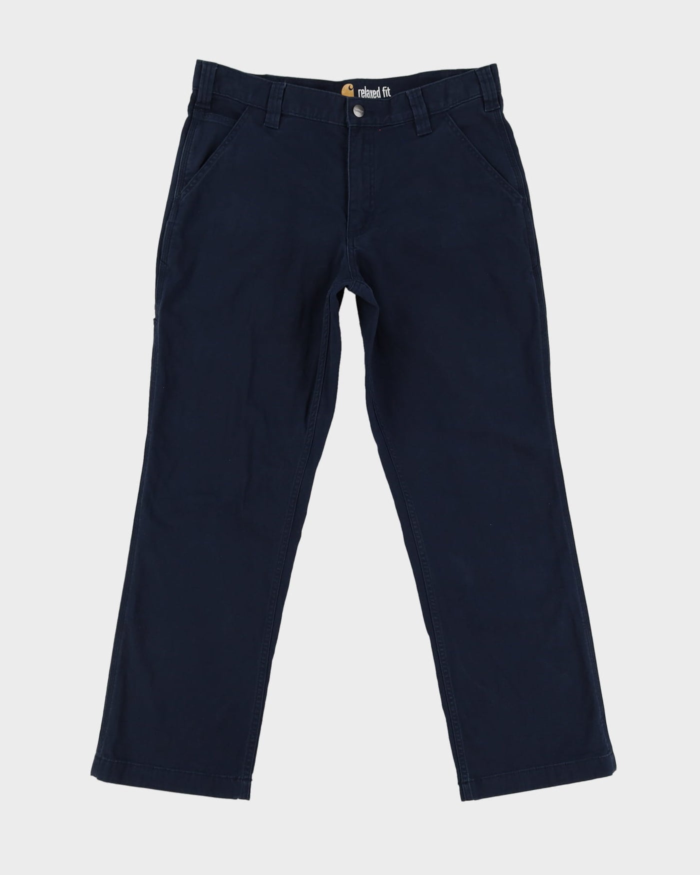 Carrhartt Navy Relaxed Fit Work Trousers - W34 L30