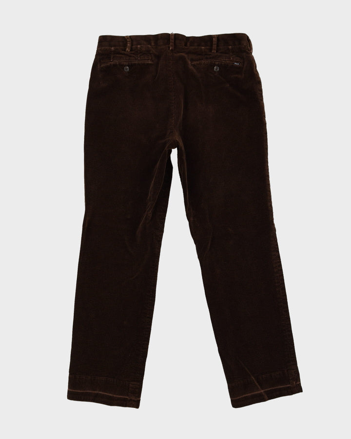 Polo Ralph Lauren Brown Corduroy Trousers - W34 L30
